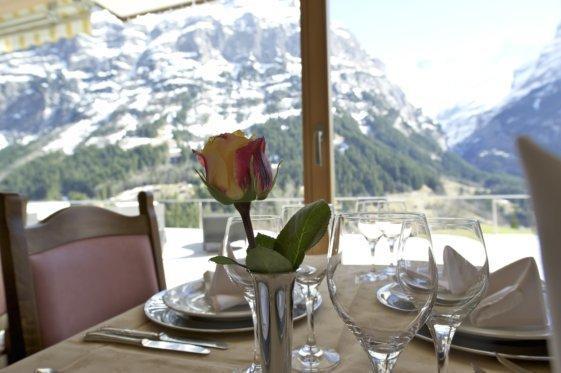 Hotel Gletschertal Grindelwald Restaurant bilde